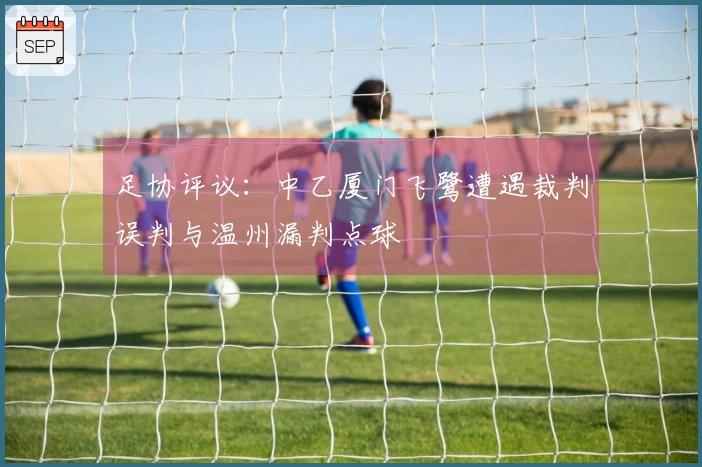 足协评议：中乙厦门飞鹭遭遇裁判误判与温州漏判点球